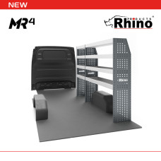 Vauxhall Movano 2010 - 2020 LWB (L3) High Roof (H2) - MR073 - Double Rhino MR4 Van Racking