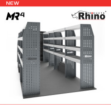 Mercedes Sprinter 2018 on RWD L4 (LWB) H2 (High Roof) - MR197 - Full Rhino MR4 Van Racking