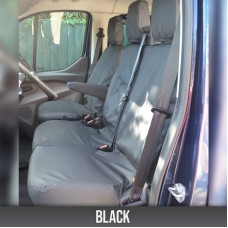 Ford Transit Custom 2013 onwards - Driver and Passenger Tailored Seat Covers - NO WORK TRAY