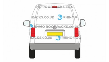 Caddy Maxi Tailgate Door - Roof Racks and Bars