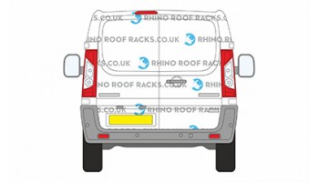 Peugeot Expert LWB L2 Twin Rear Doors - Roof Racks